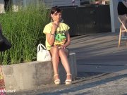 Jeny public Flash in a park.  12/16