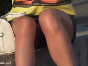 Jeny public Flash in a park.  13/16