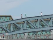 Jeny public Flash in a park.  2/16