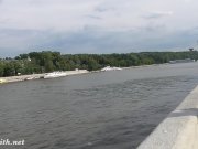 Jeny public Flash in a park.  3/16