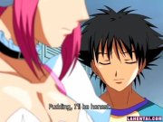 Pinkhaired hentai babe gets pussy pumped 9/16