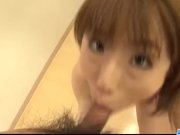 Yui Misaki provides amazing blowjob on cam  14/16