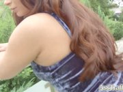 Asstraffic ho brunette gets fucked in the ass 1/16