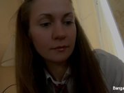 Teen girl lets her study partner fuck her ass 4/16