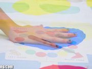 WebYoung Playful Teen Lesbians Twister 69  1/16