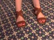 Jeze Belle Has Feet and Pussy Fucked Hard 10/16