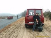 public fuck on traffic street 8/16