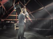 Newbie girl endures bondage spank and drill 3/16