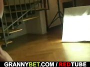 Plump bitch takes two cocks POV 12/16