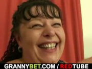 Plump bitch takes two cocks POV 9/16