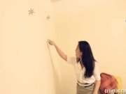 Cute teen asian handjob 1/16