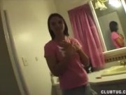 Handjob in the bathroom 15/16