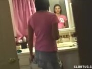 Handjob in the bathroom 9/16