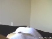 Horny blonde strokes a prick 9/16