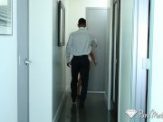 PureMature - Delivery guy fucks Abbey Brooks 1/16