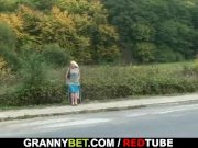 Granny whore is picked up and fucked 3/16