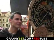 Granny tourist is picked up and fucked 1/16