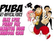 Behind the scenes fun on a PUBA porn set 1/16