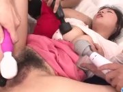 Serious toy sex for cock sucking Nozomi Haz 7/16