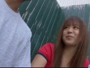 Noriko Kago Asian teen sucks cock in dirty m 2/16