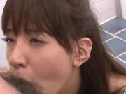 Buruma Aoi cock sucking teen gets cum on her 10/16