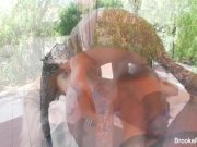 Brooke keeps her boots on when she fucks 7/16