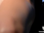 Victoria smokes a cigarette & masturbates 9/16