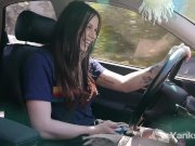 Hot Matilda Masturbating While Driving 4/16