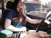 Hot Matilda Masturbating While Driving 6/16