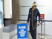 Sunny Lane Facialized With Cum on a Plane 1/16