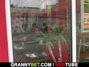 Big titted granny tastes yummy cock 5/16