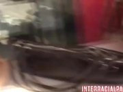 Lindsay gets her beaver beat by Blackzilla 2/16