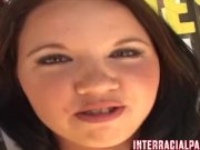 Lindsay gets her beaver beat by Blackzilla 3/16