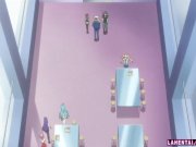 Hentai cutie tittyfucks and rides hard cock 15/16