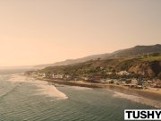 TUSHY Bad GF Megan Rain Double Penetration 1/16