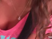 Asian teen gets fingered during a photo shoot 4/16