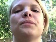 Little Taylor masturbates beside the pool 7/16