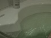 Nice erotic bath together  10/16