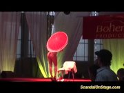 busty burlesque on stage 6/16