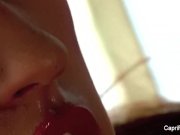 Busty brunette Capri Cavanni plays w/ herself 14/16