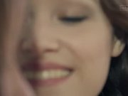 Lesbian sex into erotic threesome 3/16