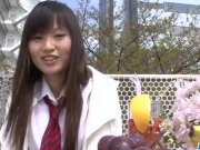 Ryo Asaka starts touching her vag in the show 2/16