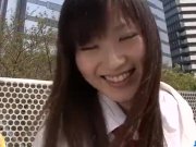 Ryo Asaka starts touching her vag in the show 9/16