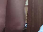 Filming her pussy getting poked with the toy 6/16