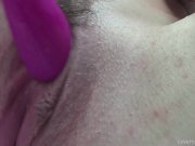 Filming her pussy getting poked with the toy 9/16