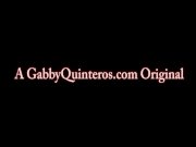 Latina MexiMILF Gabby Quinteros Horny in Bed 1/16