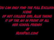 Allie gets the party started right in her ass 16/16