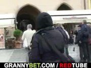 He picks up and fucks her old shaggy snatch 2/16