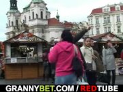 He picks up and fucks her old shaggy snatch 4/16