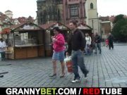 He picks up and fucks her old shaggy snatch 5/16